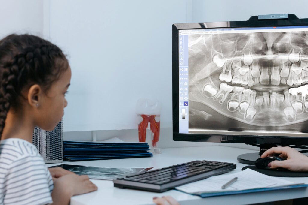 child’s first dental visit Dumfries