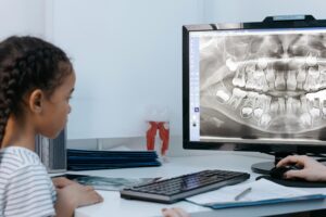 child’s first dental visit Dumfries
